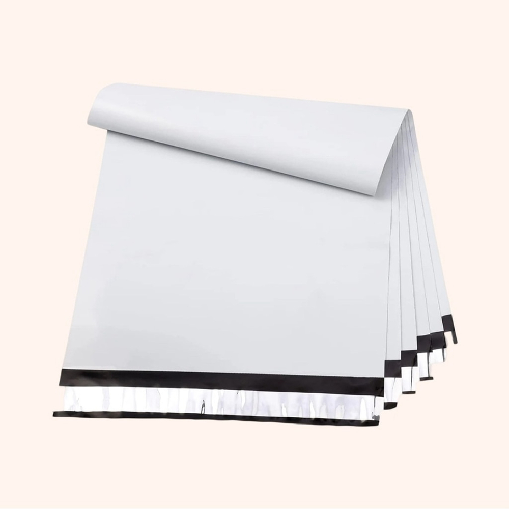 NEW 10 pack of XL 19”x 24” Polymailers - Blue or White - Picture 2 of 4